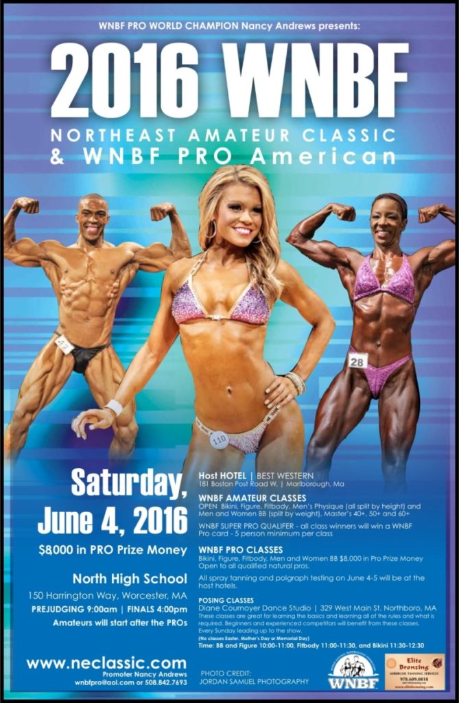 2016 INBF Northeast Classic WNBF Pro American