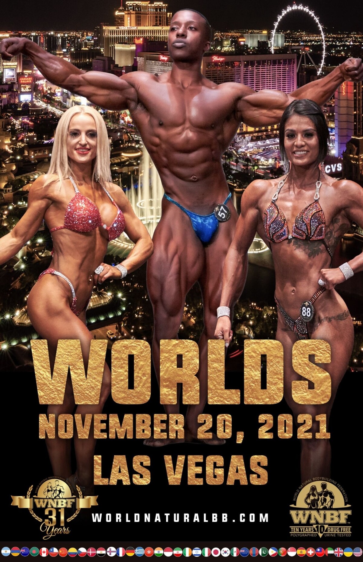 2021 WNBF INBF World Championships Las Vegas